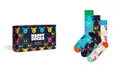 Happy Socks Premium Baumwolle Socken 3-pack Mixed Dog Set Geschenkbox, Multicolor, größe 36-40