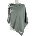 Julius Zöllner Poncho Jersey, Olivgrün, Textil, 74x60 cm, Hohenstein, Oeko-Tex® Standard 100, Pflegen, Baden, Kapuzenhandtücher