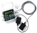 Feuchtraum Entfeuchter Lüftersteuerung IP65 Gehäuse LCD Uhr 2x Sensoren