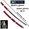 NEU Bambus SamuraiSchwert Katana 100cm für Cosplay One Piece Sandai Kitetsu Zoro