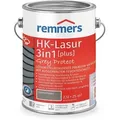 Hk-lasur 3in1 Grey Protect [plus] Graphitgrau, Matt, 2,5 Liter, Holzlasur, Premium Holzlasur Außen, Natürliche Grautöne, 3in1 Holzschutz - Remmers