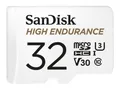 SanDisk High Endurance microSDHC UHS-I U3 Speicherkarte + Adapter 32GB