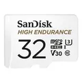 SanDisk High Endurance microSDHC Karte mit SD-Adapter, C10, U3, V30 32 GB