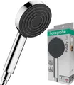 hansgrohe Duschkopf Pulsify S, Duschbrause 1 Strahlart, Antikalk-Funktion, Chrom, Kunststoff