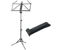 ruka Notenpult 37855 Notenständer, (aus Aluminium, Inklusive Tragetasche), ultraleicht