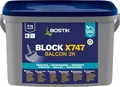 BOSTIK Block X747 Balcon 10kg – Zweikomponentige Abdichtung für Balkone, Terrassen, Nassräume und Schwimmbecken, Wasserdicht und Rissüberbrückend, Grau