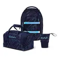 Satch Schulrucksack Pack (3tlg., inkl. Pencil Slider und Sporttasche)
