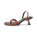 Neosens für Damen. 331681188003_006 Ledersandalen S3168 Godello orange (39), 1 bis 3 cm, Keine, Lässig