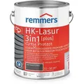 Hk-lasur 3in1 Grey Protect [plus] Anthrazitgrau, Matt, 5 Liter, Holzlasur, Premium Holzlasur Außen, Natürliche Grautöne, 3in1 Holzschutz - Remmers