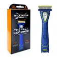 Wilkinson Körperrasierer HYDRO 5 The Face Groomer 2in1 Rasierer & Trimmer, mit batteriebetriebener Trimmerfunktion