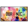 Duronic SFPS120 16:9 Projektorleinwand, Beamerleinwand 120 Zoll, Heimkino mit 4K Full HD 3D, Faltbare Stativleinwand, Beamer Leinwand für Wandmontage, Filmnacht, Videoleinwand für Büro Schulen