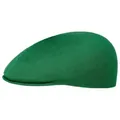 Kangol Flat Cap (1-St) Schirmmütze mit Schirm grün M (56-57 cm)