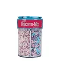 Einhorn Streusel-Mix 90g Zuckerperlen Konfetti Torten Deko Decocino
