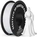 GEEETECH PLA-Filament, 1,75 mm, 3D-Drucker, PLA-Filament für 3D-Drucker, 1 kg Spool, Weiß