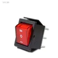 Wippschalter rot, 2-polig, max. 250V/15A Wippenschalter Schalter Umschalter