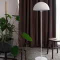 Stehleuchte Dyberg Larsen, Stockholm, Weiß, für Wohnzimmer, Metall, Design - 140