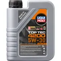 LIQUI MOLY Motoröl "Top Tec 4200 5W-30 New Generation", 1L, Für Benzin- und Dieselmotoren - braun