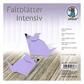 Ursus 3145561 - Faltblätter Uni intensiv, flieder, ca. 15 x 15 cm, 65 g/qm, 100 Blatt, aus Plakatpapier, durchgefärbt, für kleine und große Origami Künstler, ideal für vielseitige Bastelarbeiten