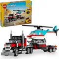 LEGO 31146 Creator 3-in-1 Tieflader mit Hubschrauber (31146)