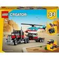 LEGO Tieflader mit Hubschrauber - 31146
