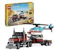LEGO CREATOR 31146 3in 1 Tieflader mit Hubschrauber Neu OVP