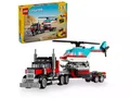 5702017567402 LEGO Creator 3 w 1 Ciężarówka z platformą i helikopterem 31146 LEG