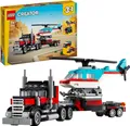 LEGO Creator Set 31146 Tieflader mit Hubschrauber