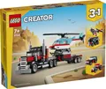 LEGO® Creator Tieflader mit Hubschrauber 270 Teile 31146