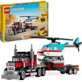 Lego 31146 Tieflader mit Hubschrauber