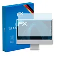 atFoliX Displayschutzfolie für Apple iMac 24 2021 Schutzfolie klar Folie