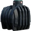 4rain Retentionszisterne Mono Plus 6800, Schwarz