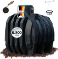 4rain MONO Retentionszisterne Plus 6800 Liter inkl. Tankabdeckung