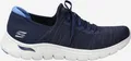 Skechers ARCH FIT VISTA, Sneaker in Blau für Damen, Größe 41