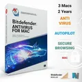 Bitdefender Antivirus für Mac 2025 3 Macs 2 Jahre