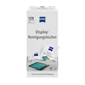 ZEISS Display-Reinigungst?cher alkoholfrei 120 St?ck zur sicheren & effektiven Reinigung optischer Fl?chen - jedes Tuch einzeln verpackt - ideal f?r unterwegs oder auf Reisen
