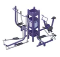 JVmoebel Multitrainer Outdoor Fitnessstation für effektives Ganzkörpertraining, (Straßensportgeräte), Made in Europa