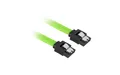 Sharkoon Sata III Kabel sleeve grün, 45 cm