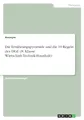 Die Ernährungspyramide und die 10 Regeln der DGE (8. Klasse Wirtschaft-Technik-Haushalt)