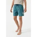 Brunotti Badeshorts CESTERY BOYS SWIM SHORTS für Jugendliche, sportlicher Stil, leichtes Tragegefühl grün 128