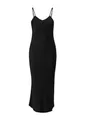 QS Damen 2143625 Satin Kleid, schwarz 9999, 36