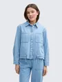 TOM TAILOR Denim Jeansjacke Jacken Lightweight Jeansjacke mit Kordelzug
