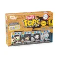 Funko Bitty POP! 4 Pack: Demon Slayer - Nezuko Kamado, Giyu Tomioka, Tamayo, Mystery Mini Figure - Styles May Vary - 0,9 Zoll (2,2 cm) Sammelbar - Stapelbares Display-Regal enthalten - Geschenkidee