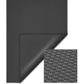 Wiltec Pool Solarfolie 4 x 6 m, schwarz, Poolheizung aus 400 μ starkem PE Film, Poolabdeckung Poolplane Solarplane rechteckig
