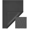Wiltec Pool Solarfolie 4 X 6 M, Schwarz, Poolheizung Aus 400 Μ Starkem Pe Film, Poolabdeckung Poolplane Solarplane Rechteckig
