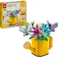 LEGO Creator 3in1 Gießkanne mit Blumen Set, Kinderzimmer-Deko, Baue eine Gießkanne mit Blumenstrauß, Gummistiefel oder 2 Spielzeug-Vögel, kreat... - Bunt