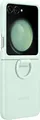 Original Samsung Galaxy Z Flip5 Silikonhülle Mit Ring - Mint (Grün) - Neu