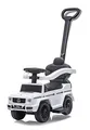 Rutscher Mercedes-Benz G 350 d 3in1 – ab 12 Monate, Sitzhöhe 260 mm, Kippschutz, Schutzbügel, Schub-und Haltestange mit Lenkfunktion abnehmbar, Weiß