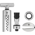 ZWILLING Sommelier Geschenk-Set 4-teilig, rostfreier Edelstahl, Silber
