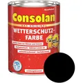Consolan Wetterschutz-Farbe Schwarz 2,5 Liter NEUWARE Art. Nr. 5087494