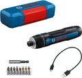 Bosch Professional GO 3 Akkuschrauber Set 8tlg USB-C Mini Koffer 1/4"